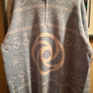 WDW Festival of the Holidays Figment Sweater Disney Parks - Adult Large NWT